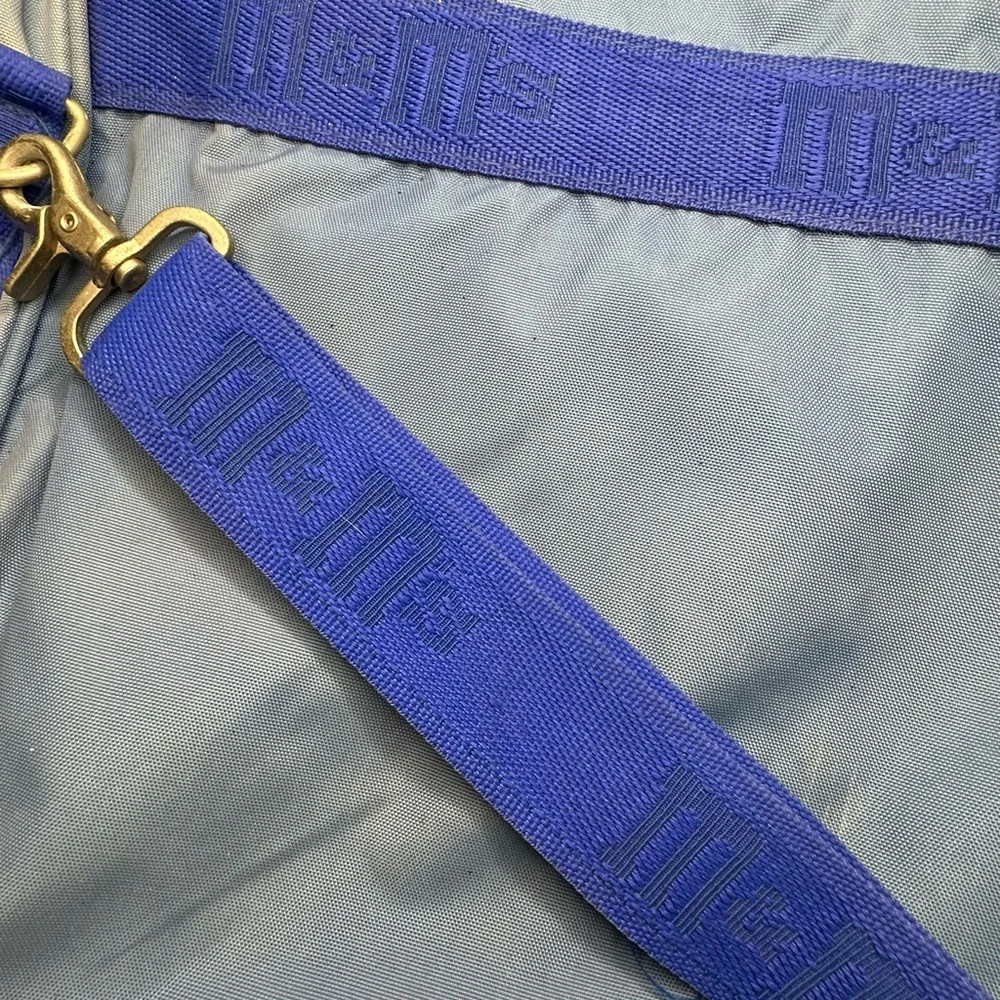 Planet Mars M&M Candy Messenger Tote Bag Blue & Yellow Shoulder‎ Bag Promotional